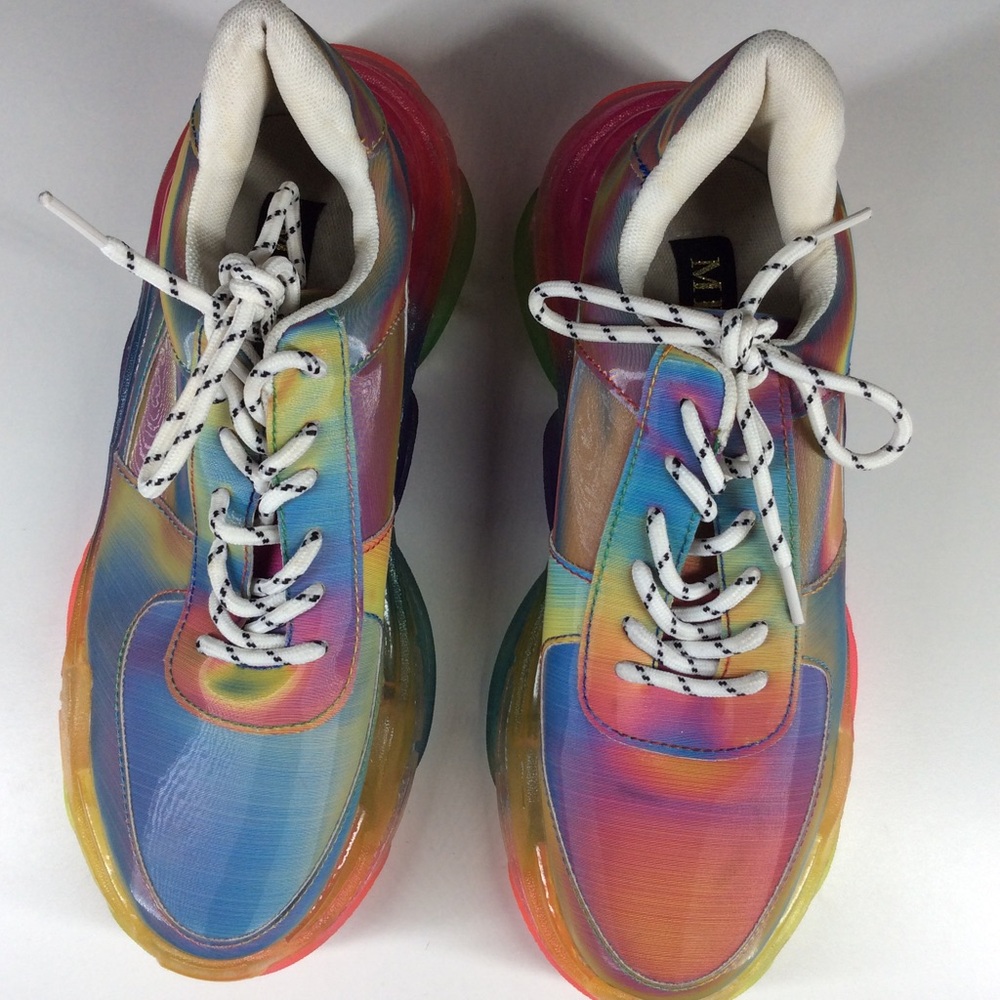 MDT FASHIONS Nova Rainbow sneaker size 8